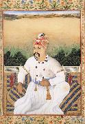 Gobindram Chatera Asaf ud Daula,Nawab-Wazir of Oudh oil on canvas